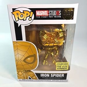 Funko POP! Marvel Studios: Iron Spider Spider-Man Vinyl Figure #440